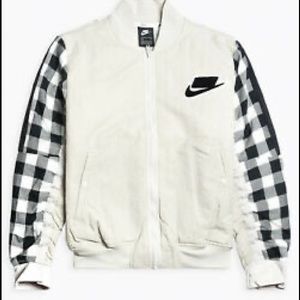 Nike Black and White Bomber Jacket XXL NWOT NEVER WORN